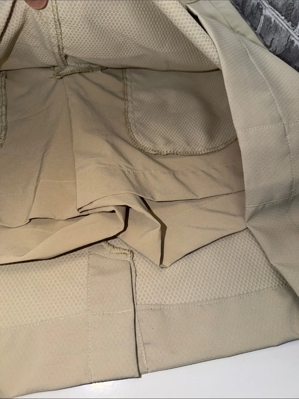 NWT Antigua Beige Mini Golf Skort